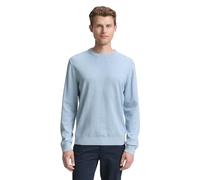 TOM TAILOR Maglione da Uomo, 38676 - Light Metal Blue Melange, XS