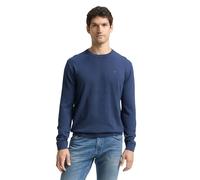 TOM TAILOR Maglione da Uomo, 39102 - Ocean Blue Melange, S
