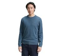 TOM TAILOR Maglione Uomo 1039805, 38701 - Real Teal Melange, L