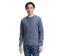 TOM TAILOR Maglione, Uomo, Blu (Vintage Indigo Blue Melange 18964), 3XL