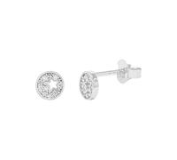 TOM TAILOR - Orecchini da Ragazza in Argento 925 - con Zircone - Orecchino a Perno a Stella - TT-E0001
