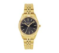 Tom Tailor Orologio da polso con cinturino in metallo da donna, colore argento, impermeabile 3 bar, idea regalo, fornito in confezione regalo, 2100515