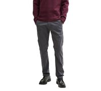 TOM TAILOR Pantaloni Chino da Uomo, 10899 - Tarmac, Colore: Grigio, 36W x 34L