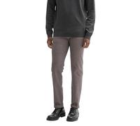 TOM TAILOR Pantaloni Chino da Uomo, Slim Fit, in piqué Elasticizzato, con Cintura, 36524 - Navy Beige Zig Zag Structure, 30W x 34L