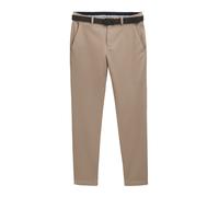 TOM TAILOR Pantaloni chino 'Travis' beige scuro / marrone scuro Uomo TOM TAILOR 36x36