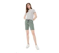 Tom Tailor Pantaloni Corti Donna Chino Bermuda Verde Oliva Taglia 42