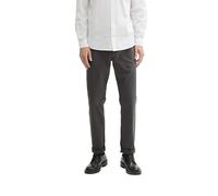 TOM TAILOR Pantaloni da Uomo, 36527 - Dobby Black Grey, 33W x 32L