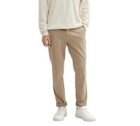 TOM TAILOR Pantaloni da Uomo Travis Slim Chino, 32240 - Modellino Mountain Taupe, 34W x 32L