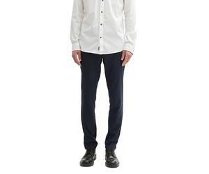 TOM TAILOR Pantaloni da Uomo Travis Slim Chino, 36780 - Struttura Blu Navy, 32W x 36L