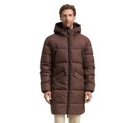 TOM TAILOR Parka da Uomo 1047209 con Cappuccio, 38833 - Borsa Marrone, M