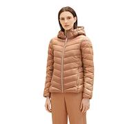TOM TAILOR Piumino Leggero da Donna con Cappuccio, 32171-arrossire Mogano, M