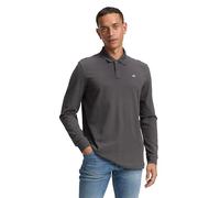 Tom Tailor Polo a Maniche Lunghe da Uomo Basic piqué, 10307 - Dark Shadow, L