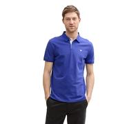 Tom Tailor Polo Basic piqué da Uomo 1031006, 25386 - Crest Blue, XXL