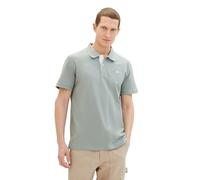 Tom Tailor Polo Basic piqué da Uomo 1031006, 27842 - Gioco in Scatola Ice Grey Mint, 3XL