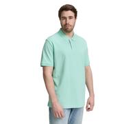 TOM TAILOR Polo Basic piqué da Uomo 1031006, 37105 - Verde Menta Brillante, XL