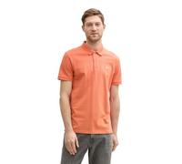 Tom Tailor Polo Basic piqué da Uomo 1031006, 37755 - Brick Orange, S