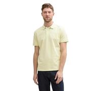TOM TAILOR Polo Basic piqué da Uomo, 29078 - Lime Cream Green, XXL
