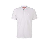 TOM TAILOR Polo Basic Piqué, Uomo, Bianco (White 20000), XXL