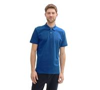 TOM TAILOR Polo Basic Piqué, Uomo, Blu (Advanced Blue 11132), XL