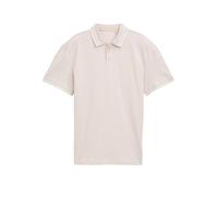 TOM TAILOR Polo da Uomo in piqué con Stretch, 38207 - Anacardio Chiaro, Colore: Beige, XXL