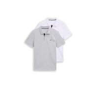 Tom Tailor 1044879 Short Sleeve Polo 2 Units Bianco M Uomo