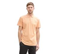 TOM TAILOR Polo da Uomo, 37555 - Peachy Orange White Two Tone, L