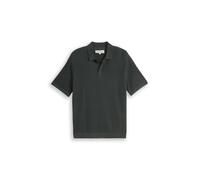 Tom Tailor Poloshirt Uomo Structured Knit Polo Regular Fit Blu Verde