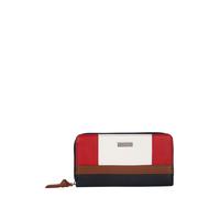 TOM TAILOR Portamonete 'Juna' blu scuro / marrone / rosso / bianco Donna TOM TAILOR XS-XL blu scuro / marrone / rosso / bianco