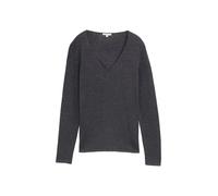 Tom Tailor Front Logo Coin V Neck Sweater Grigio 3XL Donna