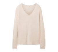 Tom Tailor Basic V Neck Sweater Beige M Donna