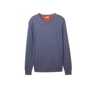 TOM TAILOR Pullover blu colomba Uomo - PROMO - Pullover e cardigan - Pullover - Pullover con scollo a V TOM TAILOR XXL