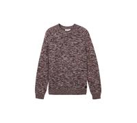 TOM TAILOR Pullover blu scuro / bordeaux / rosso pastello / offwhite Uomo - Abbigliamento - Pullover e cardigan - Pullover - Pullover girocollo TOM TAILOR XL