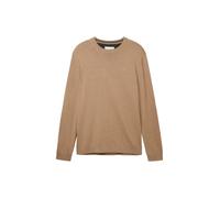 TOM TAILOR Pullover marrone chiaro Uomo TOM TAILOR M marrone chiaro