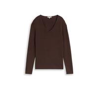 TOM TAILOR Pullover marrone scuro Donna - Abbigliamento - Taglie comode - Pullover e cardigan - Pullover TOM TAILOR M