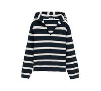TOM TAILOR Pullover navy / bianco Donna TOM TAILOR S navy / bianco