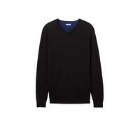TOM TAILOR Pullover nero Uomo - PROMO - Pullover e cardigan - Pullover - Pullover con scollo a V TOM TAILOR L