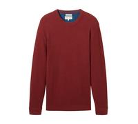 TOM TAILOR Pullover rosso fuoco Uomo TOM TAILOR L rosso fuoco