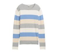 TOM TAILOR Pullover sabbia / blu chiaro / grigio sfumato / bianco Donna TOM TAILOR XS sabbia / blu chiaro / grigio sfumato / bianco