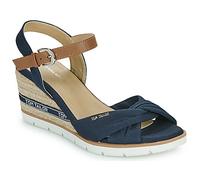 Tom Tailor Sandali con zeppa NAMI in Blu 40