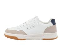 TOM TAILOR Scarpe da Ginnastica da Uomo, 9580120001, Colore Bianco/Blu Navy, 43 EU, Bianco Blu Marino, 43 EU