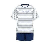 TOM TAILOR Shorty 'Charlotte' navy / zappiro / bianco Donna TOM TAILOR M