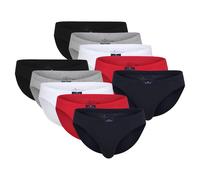 TOM TAILOR Slip Da Uomo, Confezione Da 10 - Mini Slip, Basic, Monocromatico