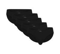 TOM TAILOR Slip Da Uomo, Confezione Da 5 - Mini Slip, Basic, Monocromatico