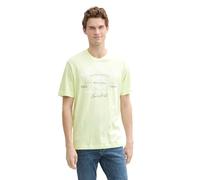 TOM TAILOR T - Camicia da Uomo, 29078 - Lime Cream Green, XL
