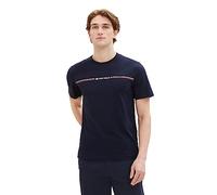 TOM TAILOR Maglietta navy / rosso / bianco, Taglia XXL