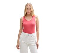 TOM TAILOR Top da Donna, 11016 - Bacca Rossa, XL
