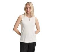 TOM TAILOR Top da Donna con Dettaglio Cut-out, 10315 - Whisper White, XXL