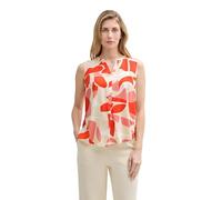 TOM TAILOR Top da Donna con Motivo, 37799 - Red Dots And Shapes Design, 38