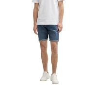 TOM TAILOR 1044973 Bermuda Jeans Shorts, 10120 - Used Dark Stone Blue Denim, 39 Uomo