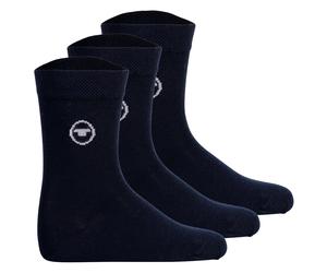 Tom Tailor Unisex Bambini Calzini, 3er Pacco - Calze, Cotone, Logo, Einfar